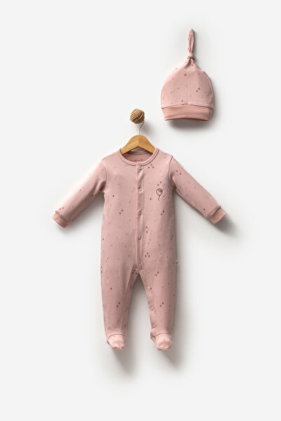 Bubbles طباعة بالونات من القطن العضوي بنسبة 100% للجنسين مع أحذية للأطفال