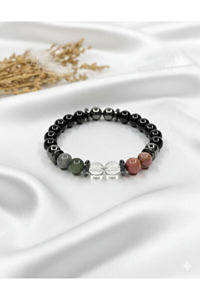 Naturel Tılsım سوار من الحجر الطبيعي برج الثور - اليشم - الكوارتز الكريستالي ...