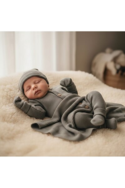 Nipperland طقم خروج من المستشفى مكون من 5 قطع من القطن العضوي بنسبة 100% للجن...