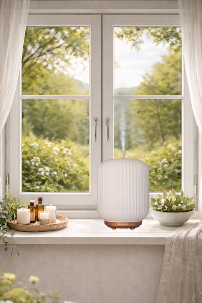 Florame ELIO Ultrasonic Diffuser-Aromaterapi Hava Nemlendirici-Otomatik Kapan...