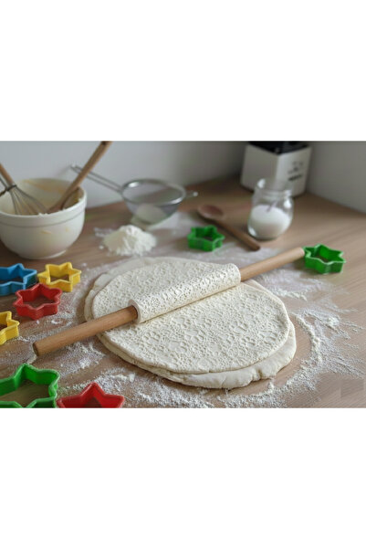 Rapithwin Pati Desenli Oyun Hamuru Merdanesi ve Kurabiye Baskı Silindiri - 3D...