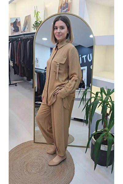 Nuss طقم رياضي جيب مفصل 1041 كامال