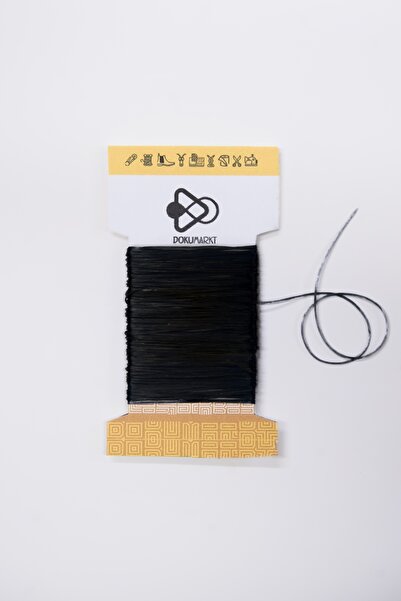 Dokumarkt 0.5mm Very Thin Soft Round Fiber Rubber String - Bracelet Beading A...