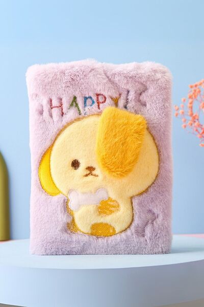 Ecrou Notebook with Moving Ears Purple