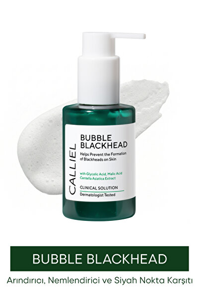 CALLİEL Siyah Nokta Karşıtı, Onarıcı Blackhead Bubble 120 Ml