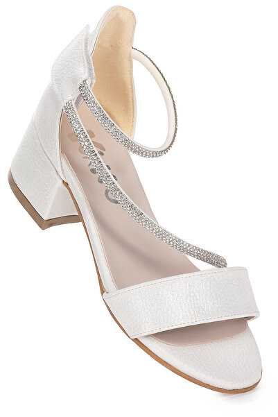 Kiko Kids Сандали за момичета с ток 4 см Pisar Vakko за всеки ден, вечерни об...