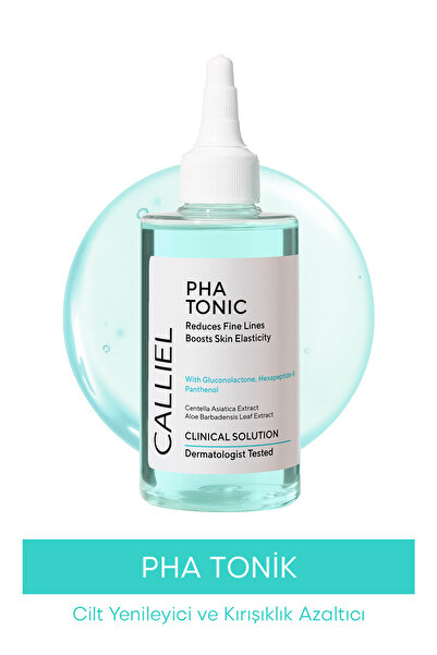 CALLİEL Anti-Aging Etkili Sıkılaştırıcı Dolgunlaştırıcı PHA Tonik