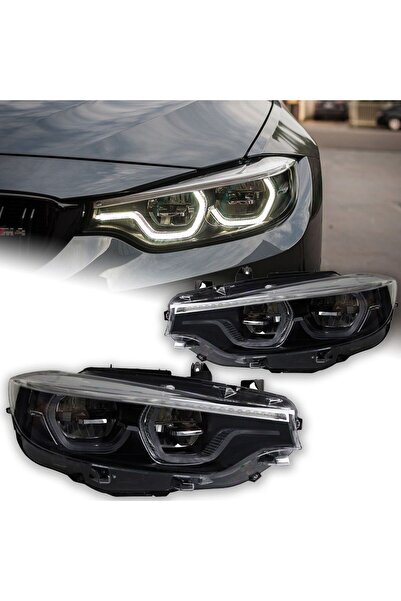 autogp Bmw f32 f33 f36 ön far lambası ledi lci model adaptif görünüm 2013 / 2016