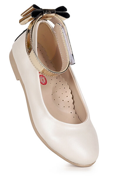 Kiko Kids Pantofi de balerină pentru fetiță, cu velcro, cu bowknot, cu curele...