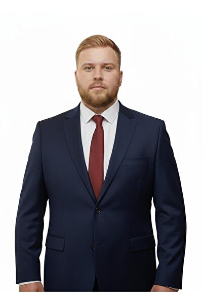 CLISHE Men's Plus Size Four-Piece Suit
