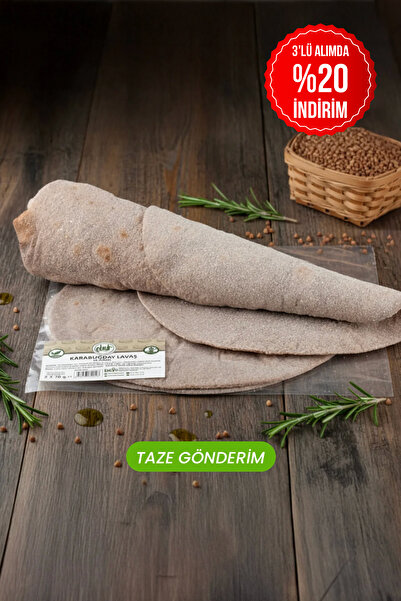 EBRULİ DOĞAL BAKKAL by beys Glutensiz Karabuğday Lavaş (2 ADET)