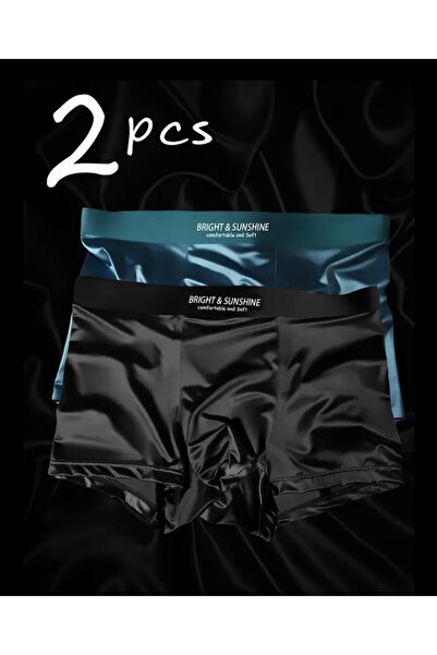 Gece Premium comfort 2'li erkek boxer seti ultra yumuşak