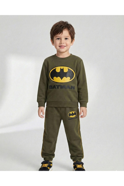 MONARCHMODA Boys' Sweatshirt and Jogger Sweatpants Set (Side-Striped/Corduroy...