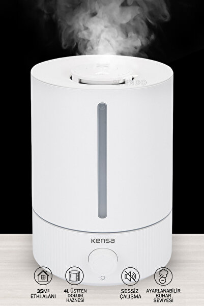 Arendo 4 LT Ultrasonik Hava Nemlendirici Buhar Makinesi Dev XL Tıkanmaz Ultra...