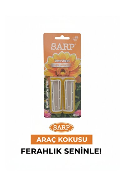 Sarp Araba Otomobil Araç Oto Klima Kokusu Klıps Mıx Flower Araç Kalorifer Havalandırna Petek klipsi