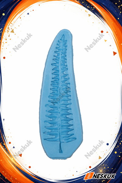 Neskuk قالب السيليكون من السرخس، قالب الفوندان، نحت العجين