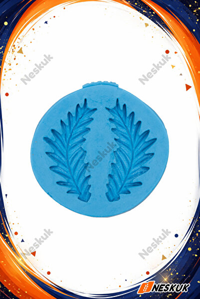 Neskuk قالب سيليكون على شكل ورقة شجر، قالب فوندان، أداة تشكيل العجين