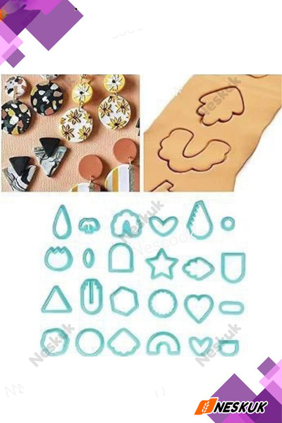 Neskuk Cutters / Cookie Mould Set / Cookie Cutters / Earring Cutter