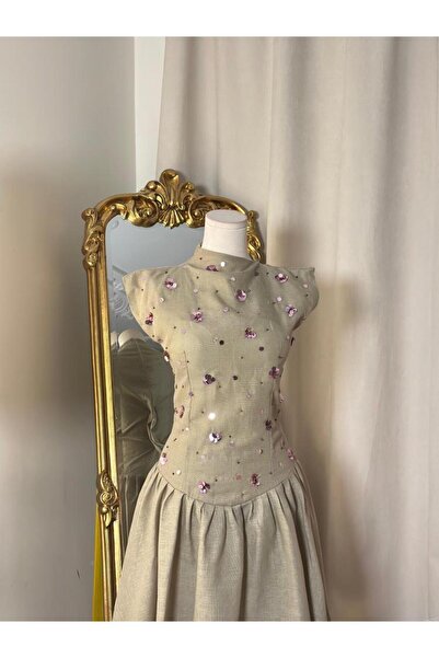 vanus fashion 5964 -فستان ميدي