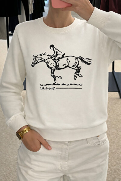 Jose Clothing Μακρυμάνικο φούτερ με στάμπα Premium Oversize Cut