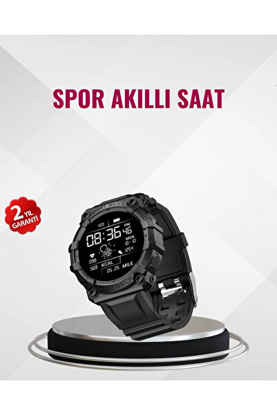 shopwave Nabız Ölçerli Akıllı Saat – Adım Sayar ve Kalori Ölçer Özellikli