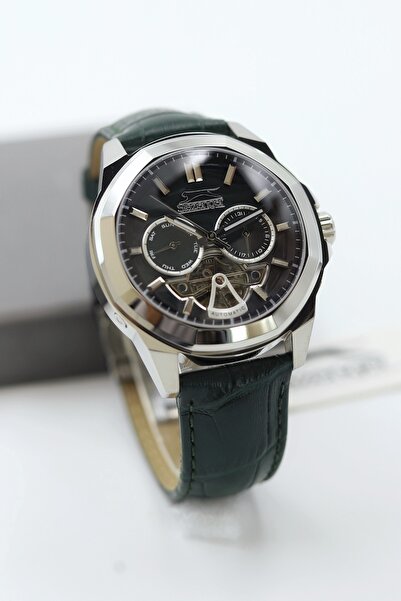 Slazenger Otomatik Mekanizma Deri Kordon Erkek Kol Saati ASW123-i1313SLZ