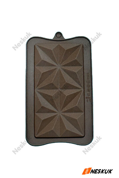 Neskuk قالب سيليكون للشوكولاتة على شكل حجر، قالب سيليكون للشموع والصابون والع...