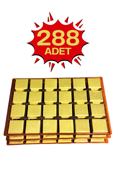 Bubi Çikolata Altın Sargılı Sütlü Madlen 2 Kg İkramlık Çikolata