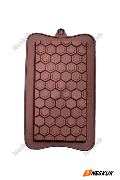 Neskuk قالب سيليكون للشوكولاتة على شكل حجر، قالب سيليكون للشموع والصابون المع...