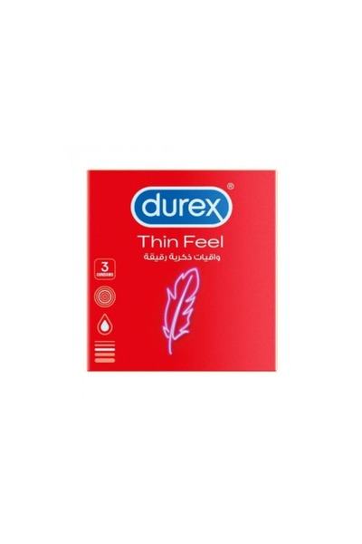 Durex Durex Feel Thin Condoms - 3 Pack