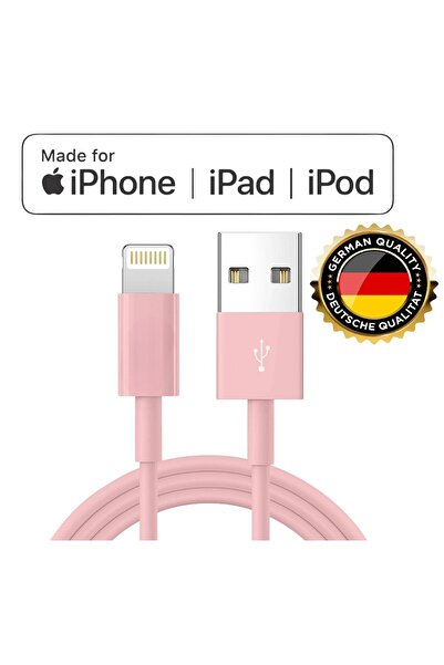 Gamgam Techno Iphone Uyumlu Rose Gold Hızlı Şarj-data Aktarım Kablosu (8 PİN ...