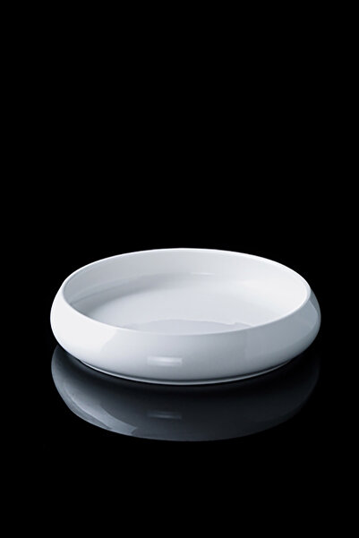 ACAR بيانكو بيرلا بورسلين 24x3.8 سم صحن دائري Sct-21-0220