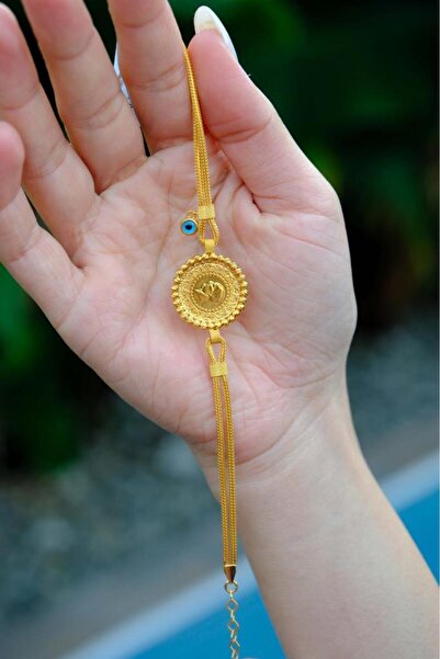 Tufanlar Kuyumculuk Altın Dorikalı Çeyrekli Kalze Bileklik