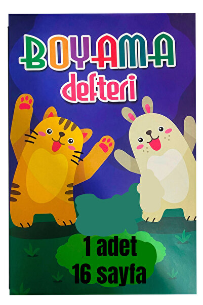 GÖNÜL YAYINCILIK Eğitici Öğretici Boyama Defteri - Ince Boyama 1 Kitap