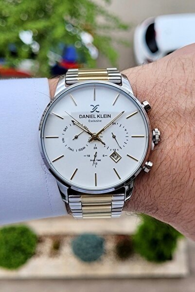 Daniel Klein Gold Gümüş Renk 2 Yıl Garantili Göstergeleri Aktif Fonksiyonlu E...