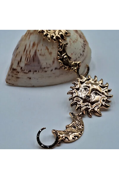 CION JEWELRY Steel Earrings Gold Color Women Jewelry