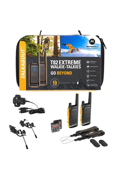 Motorola T82 Extreme – مجموعة مع مصباح LED ونطاق طويل.