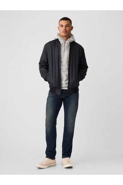 GAP Erkek Koyu Mavi GapFlex Soft Wear Slim Washwell™ Jean Pantolon