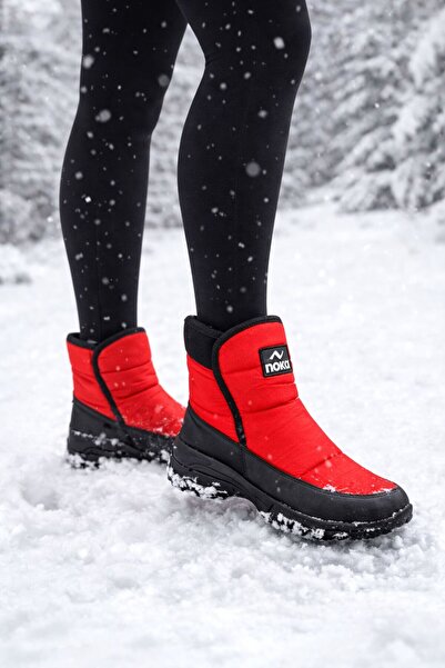 noka İÇİ KÜRKLÜ SU GEÇİRMEZ KAR BOTU