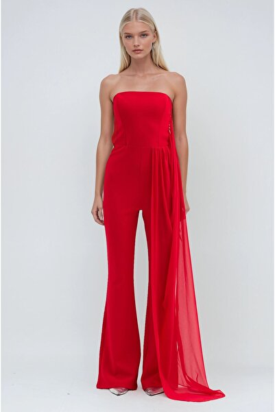 Lijuri Тюлевий комбінезон зі шнурівкою та іспанськими штанинами 1381 R4-F-K2