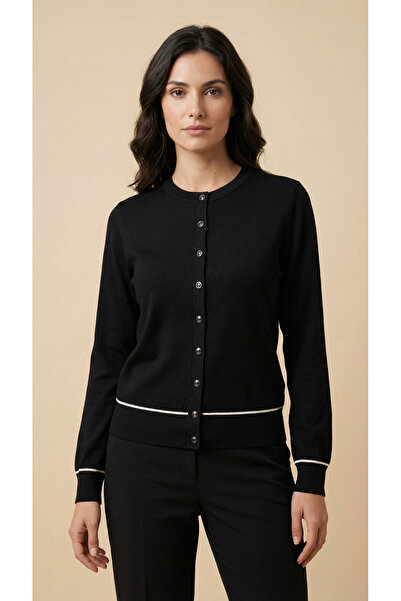 Şiir RAYE Cardigan pentru femei cu textura moale Ara cu vipușcă cu guler cu n...