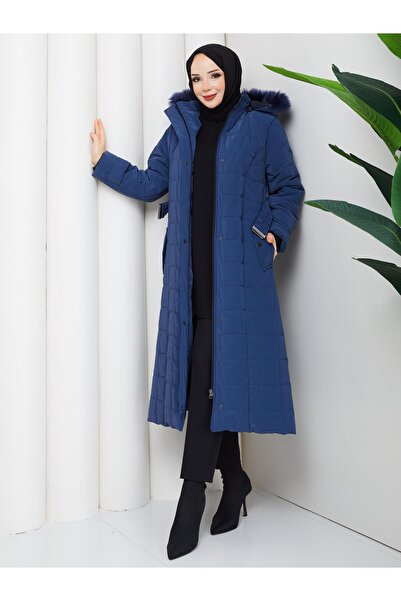 ESLEMNUR New Fabric Inflatable Coat 115cm