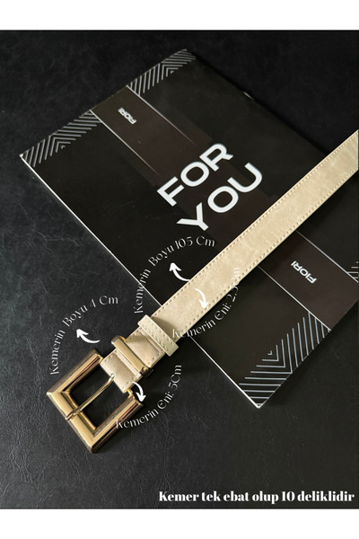 Fiori Γυναικεία ζώνη με χρυσή τετράγωνη πόρπη, ζώνη παντελονιού, ζώνη σακάκι,...