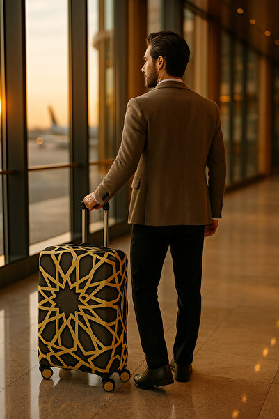 hızlıvaliz Husa pentru valiză My Saddlery Protector pentru valiză (STAR-PATTERN)