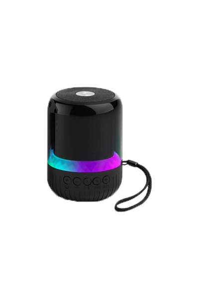 EİMA MAX-019 RGB Işıklı Taşınabilir Bluetooth Hoparlör – Mini Kablosuz Speaker