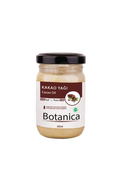 botanica Natural Cocoa Butter (Solid) 100 ml - Quick Tanning and Anti-Stretch Mark Treatment