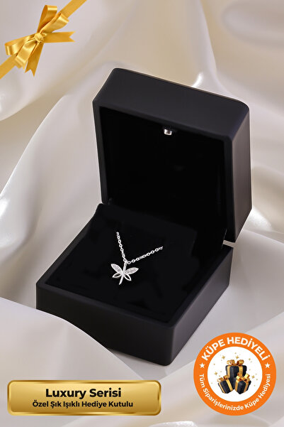 Lucente Jewellery Işıklı Hediye Kutulu Yusufçuk 925 Ayar Gümüş Kaplama Taşlı ...