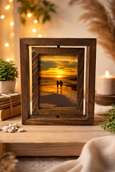 AHŞAPTAN SANAT Cadru rotativ din lemn