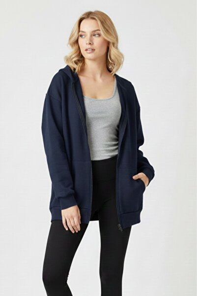 KOZİA OUTDOORS Hanorac unisex cu glugă și fermoar