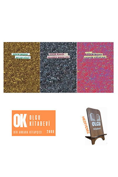 Metis Yayıncılık Didem Madak'ın 3 Şiir Kitabı Set Ah'lar Ağacı-pulbiber Mahal...